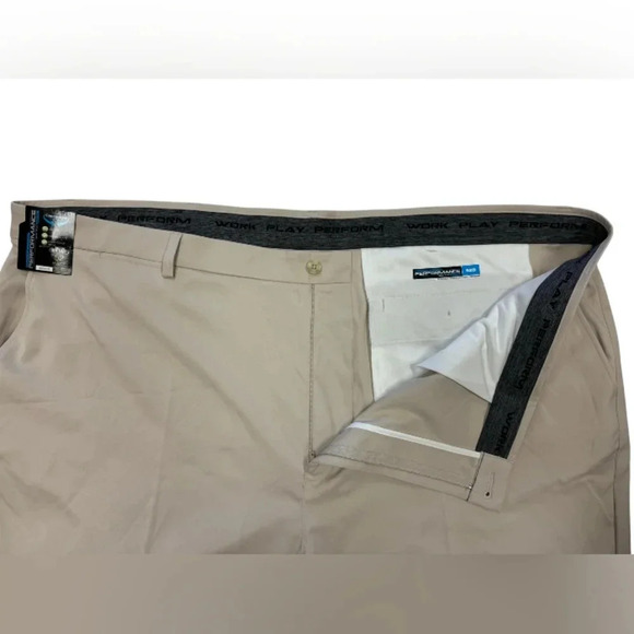 Roundtree & Yorke NWT Performance Big Man Shorts Beige Size 52B - Picture 5 of 8